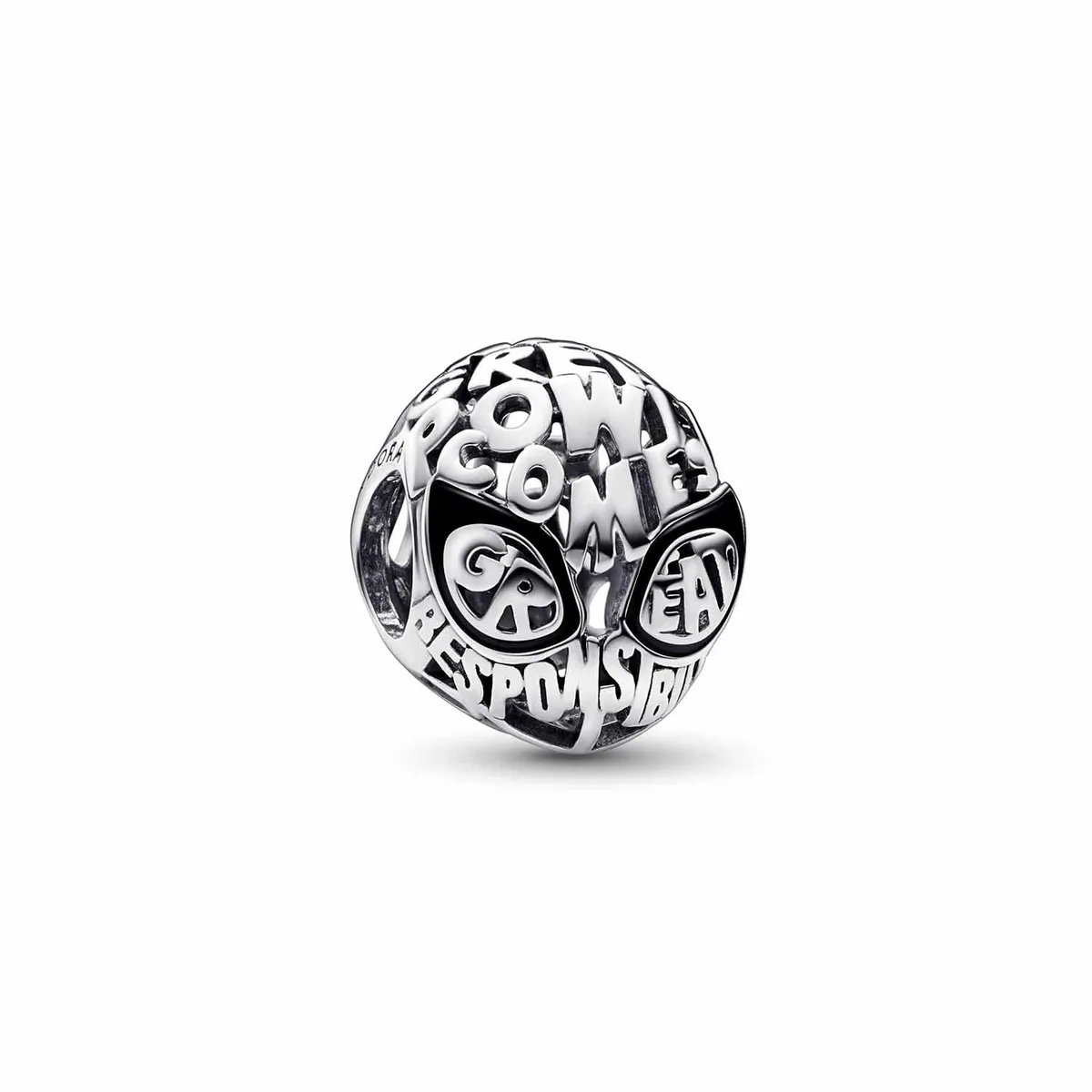 Pandora - Marvel Spider-Man Maske charm sølv sterlingsølv