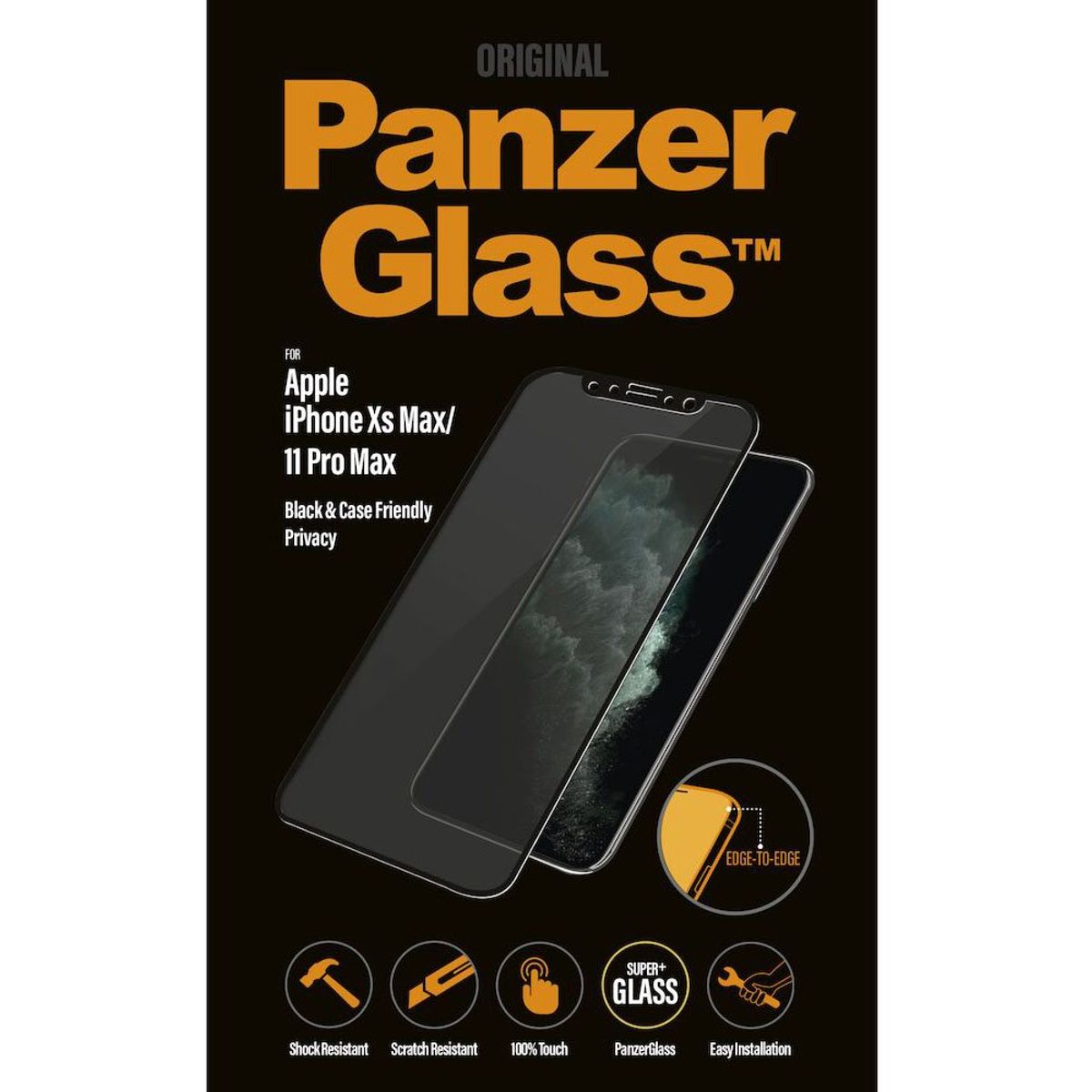 PanzerGlass CaseFriendly beskyttelsesglas iPhone XS Max/11 Pro Max