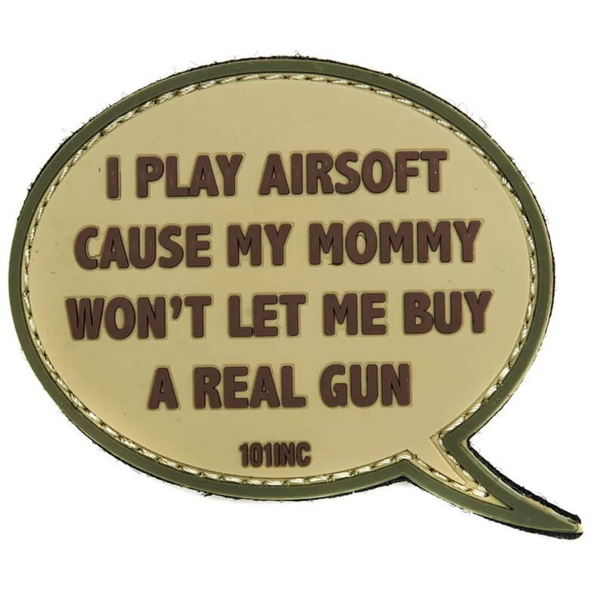 Patch PVC, I play Airsoft...