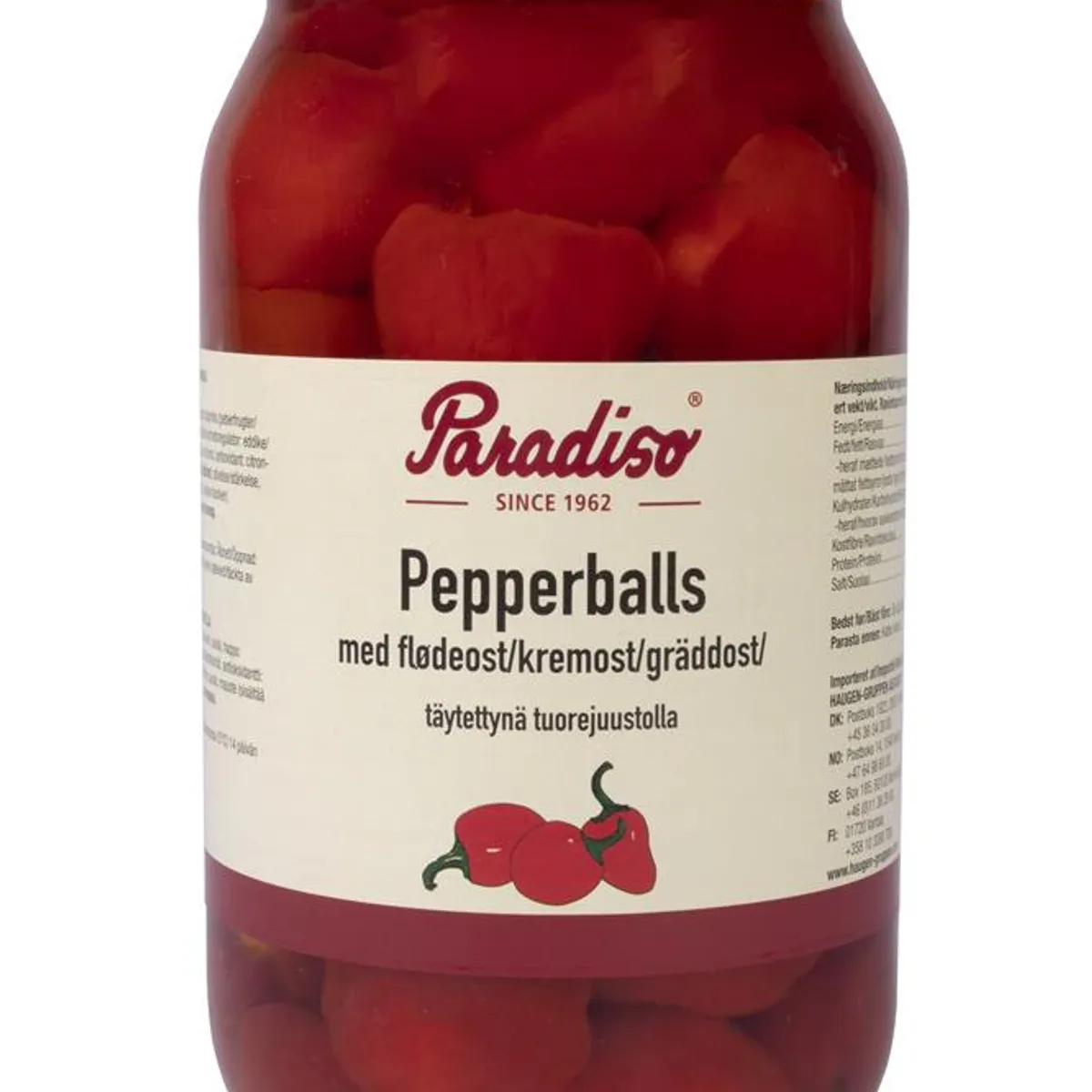 Pepperballs Med Friskost Gl 950 G