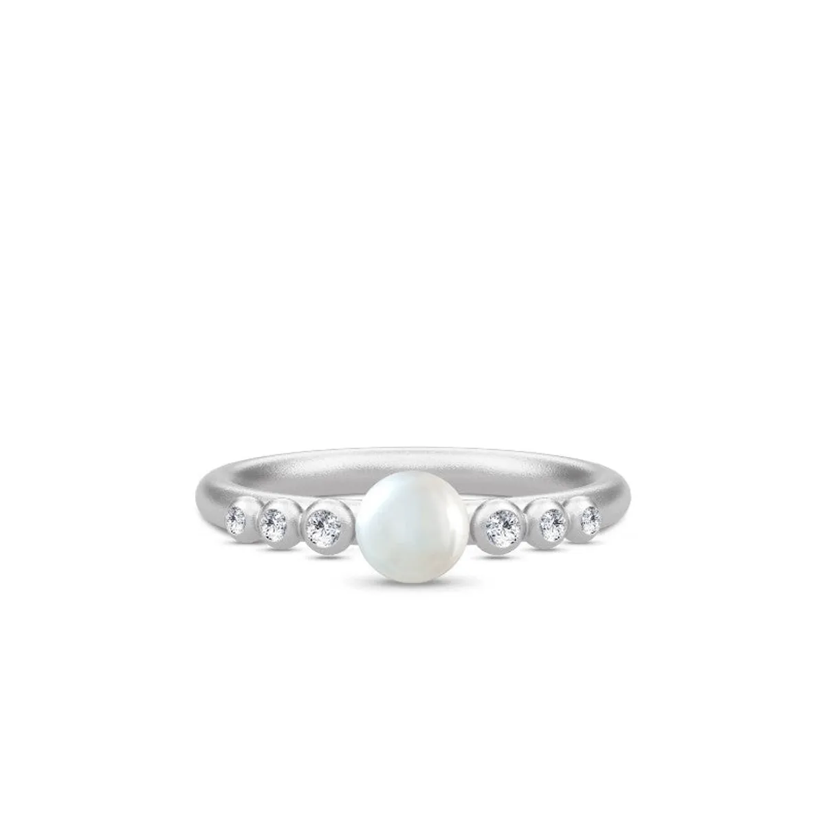 Perla Ring White Pearl