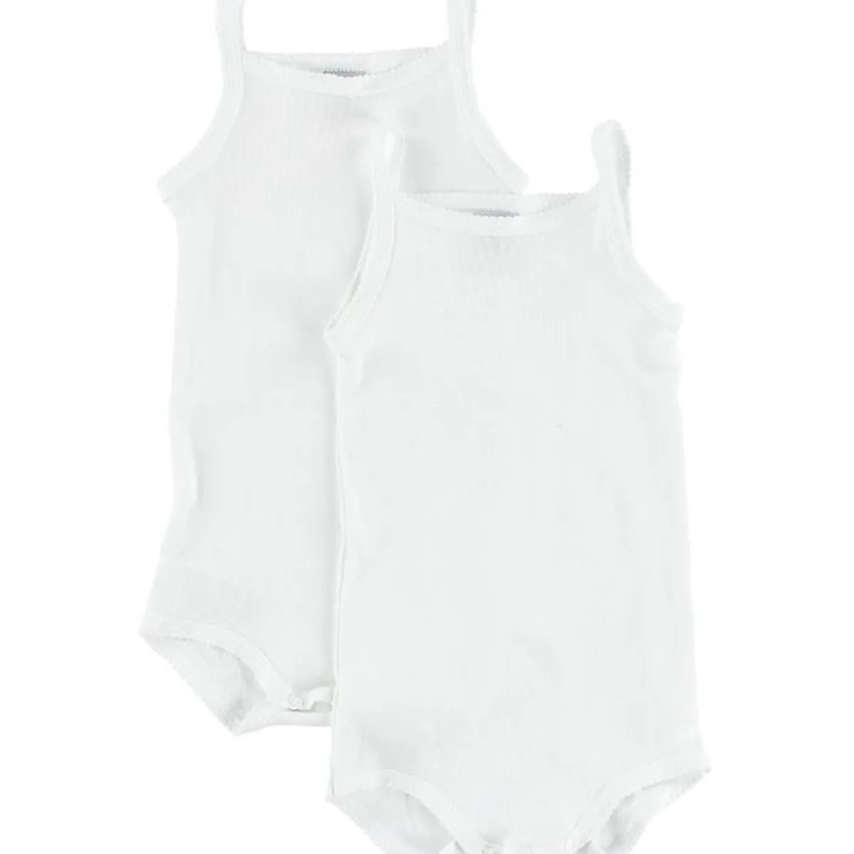 Petit Bateau Body - 2-pak - U/Æ - Hvid