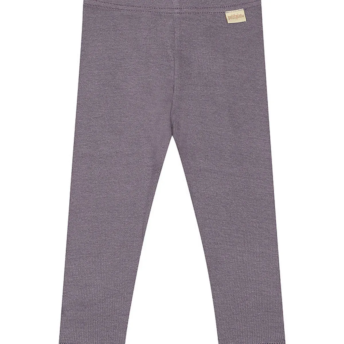 Petit Piao Leggings - Rib - Modal - Dusty Violet