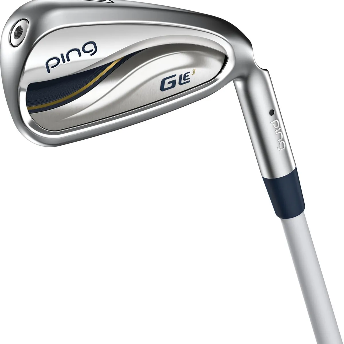 Ping G Le3 Dame Jernsæt - Chrome - Højre - 4H, 5H, 6H, 7-9, PW, SW - Ping ULT250 i Dame Lite Grafit