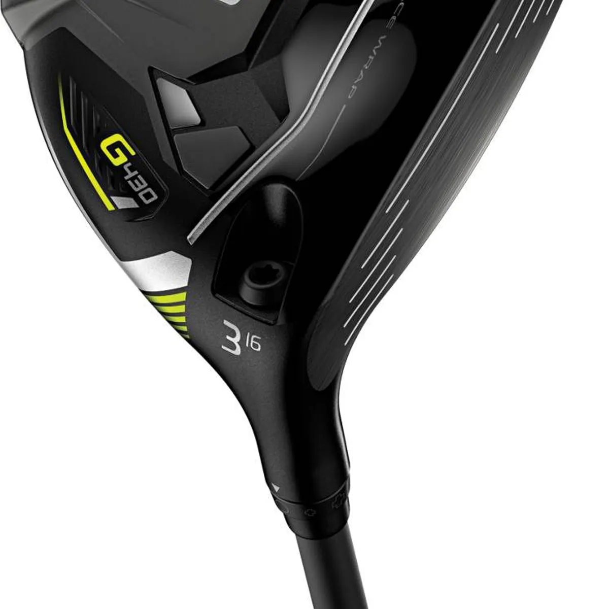 Ping G430 SFT Herre Fairwaykølle - Sort - Venstre - 16.0° (3 Kølle) - Mitsubishi Chemical Kai´li White 70 Stiff Grafit