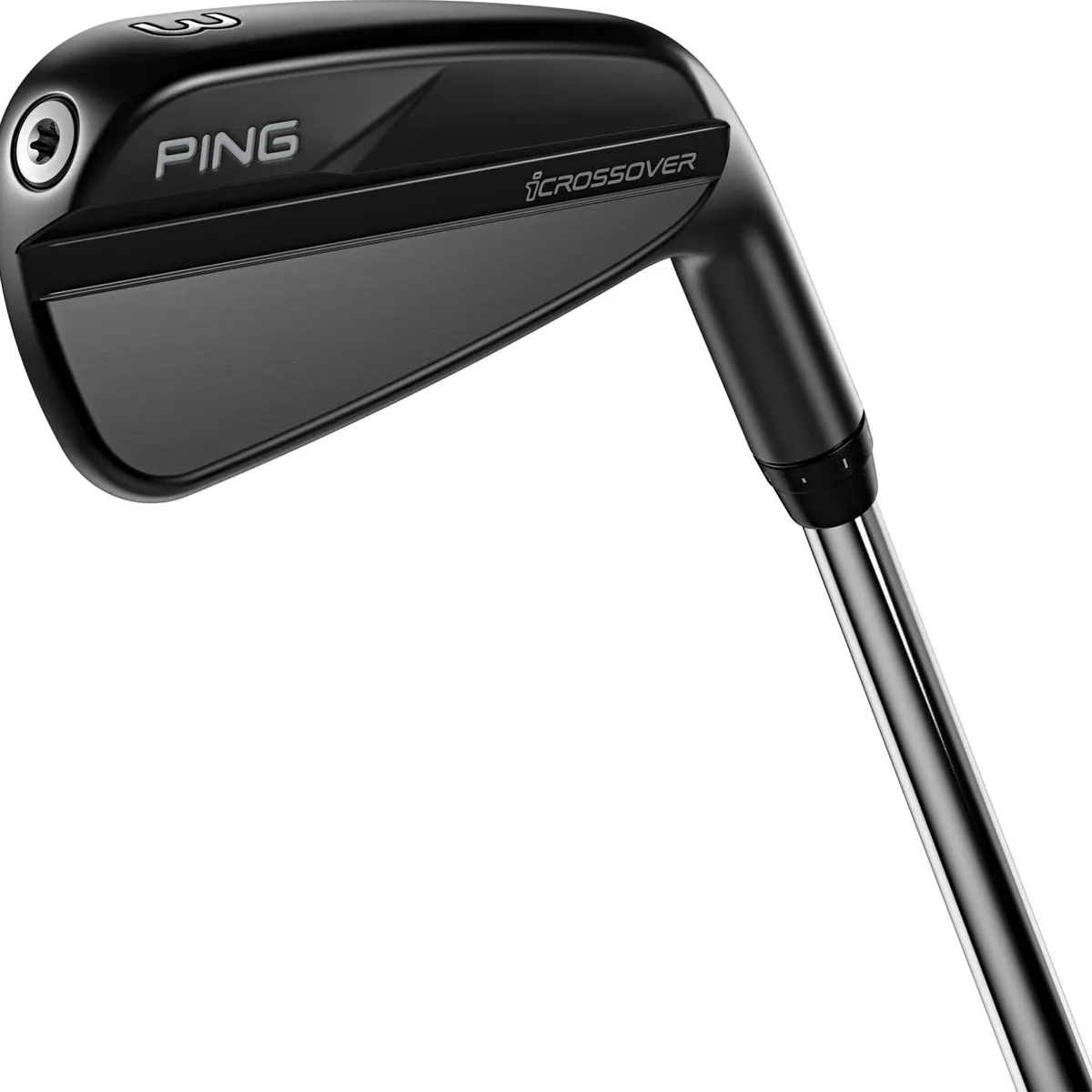 Ping ICrossover Herre Utility Jern - Sort - Højre - 18.0° (2) - Ping Tour 2.0 Chrome 85 X-Stiff Grafit