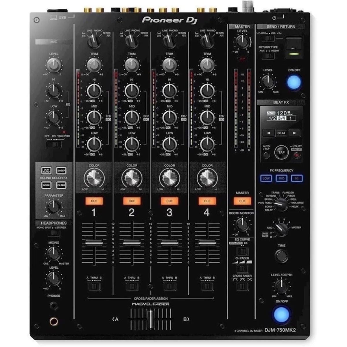 Pioneer DJM-750MK2. DJ Mixer