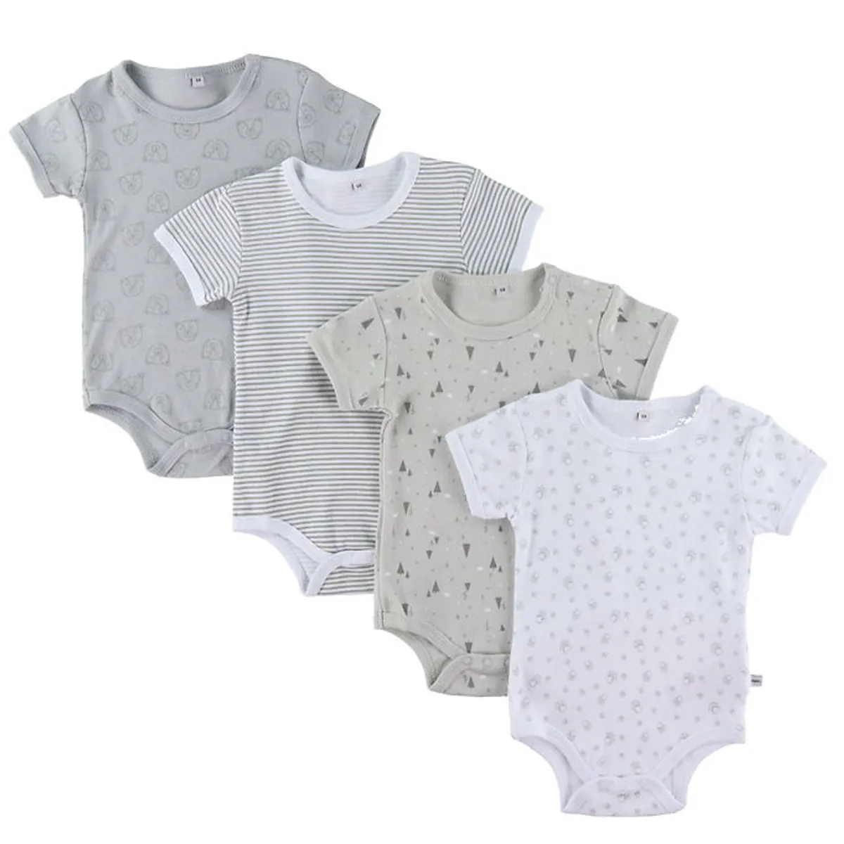 Pippi Baby Body k/æ - 4 pak - Harbor Mist