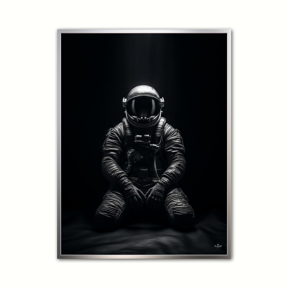 Plakat med Astronaut Plakat Nr. 1 50 x 70 cm (B2)