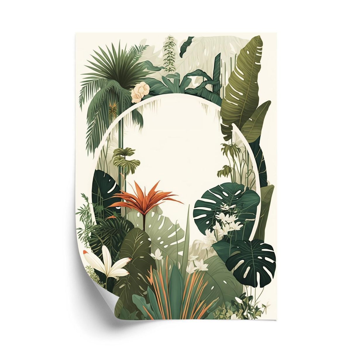 Plakat - Vintage tropiske planter