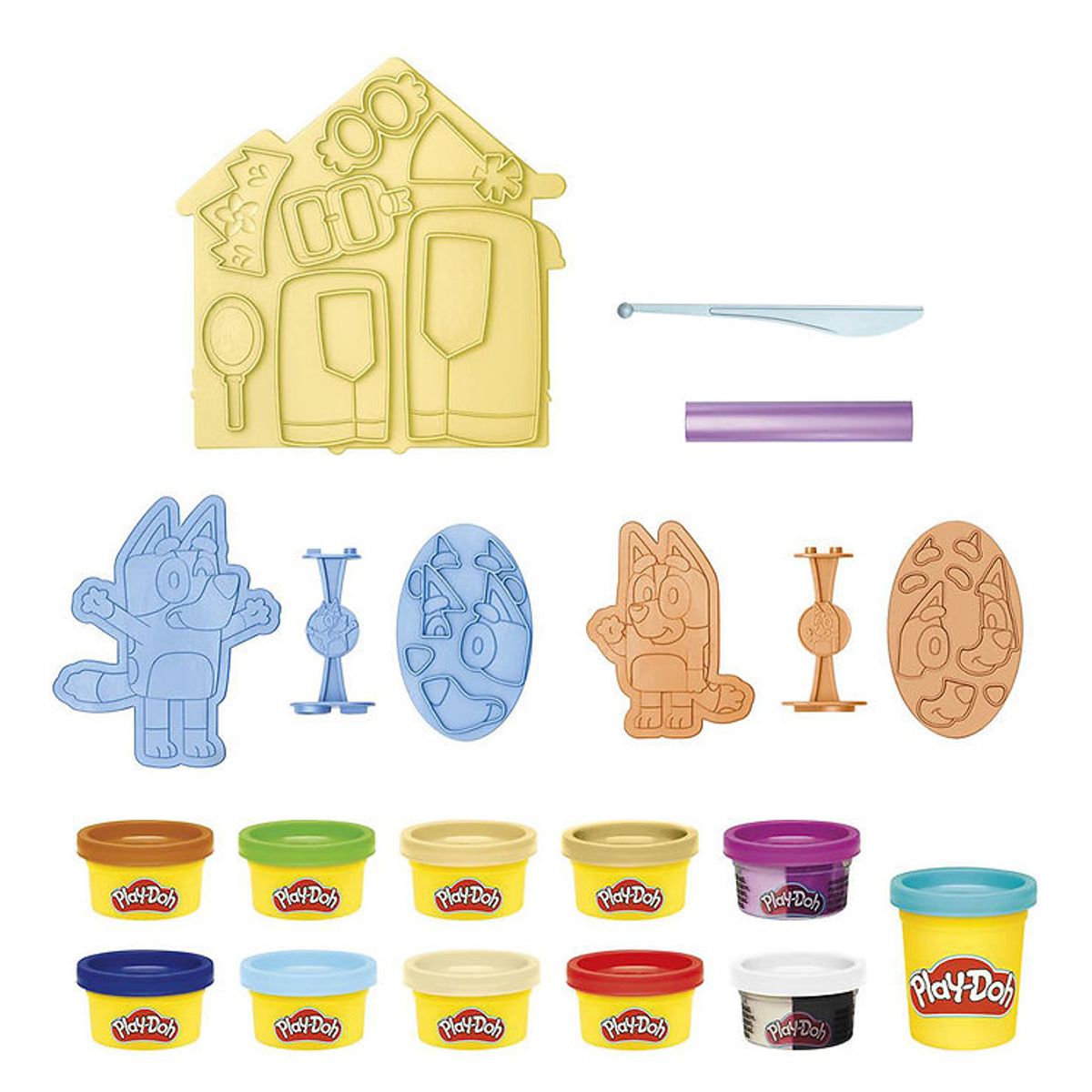 Play-Doh Modellervoks - Bluey Make 'n Mash Costumes