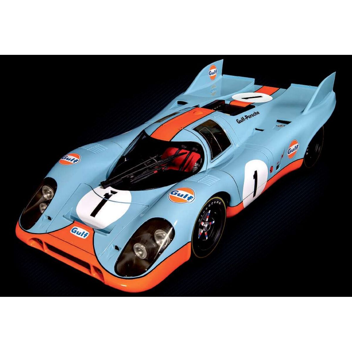 Pocher - Porsche 971k Gulf Edition Model Bil - 1:8 - Hk118