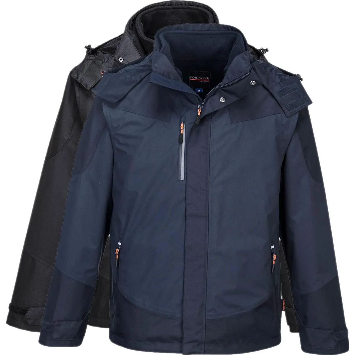 Portwest S553 Radial 3i1 Jakke 2XL Mørk Navy