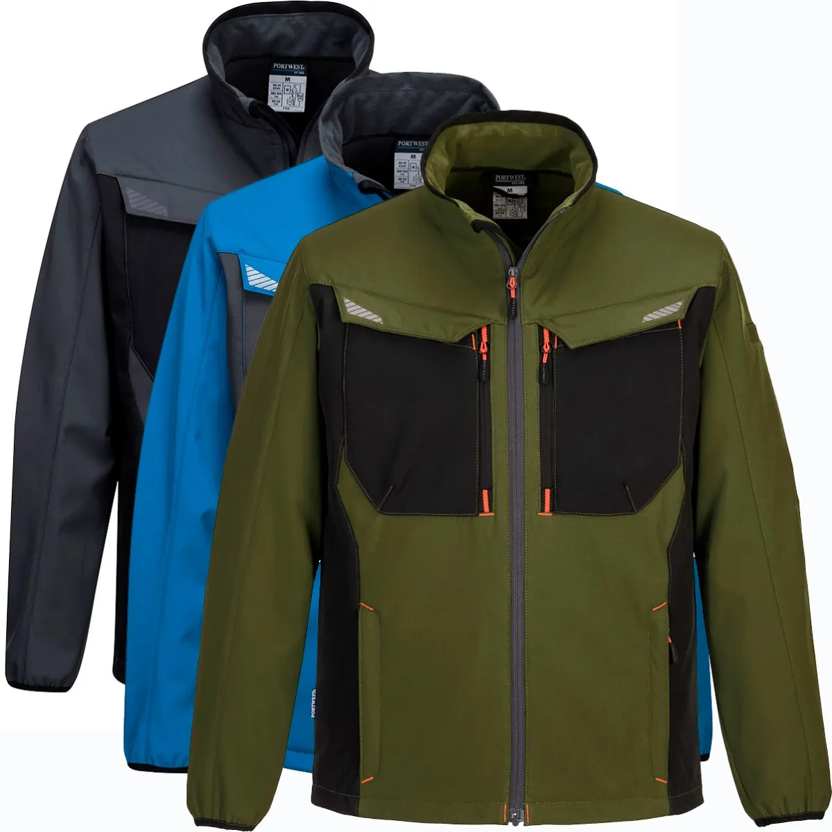 Portwest T750 WX3 Softshell Jakke 2XL Metal Grå