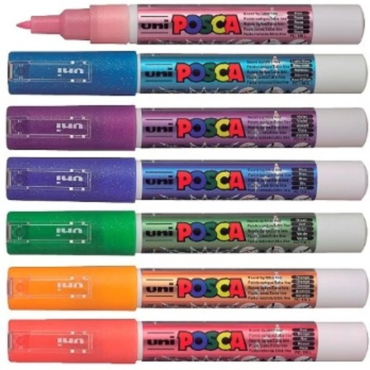 POSCA PC-3ML light blue glitter