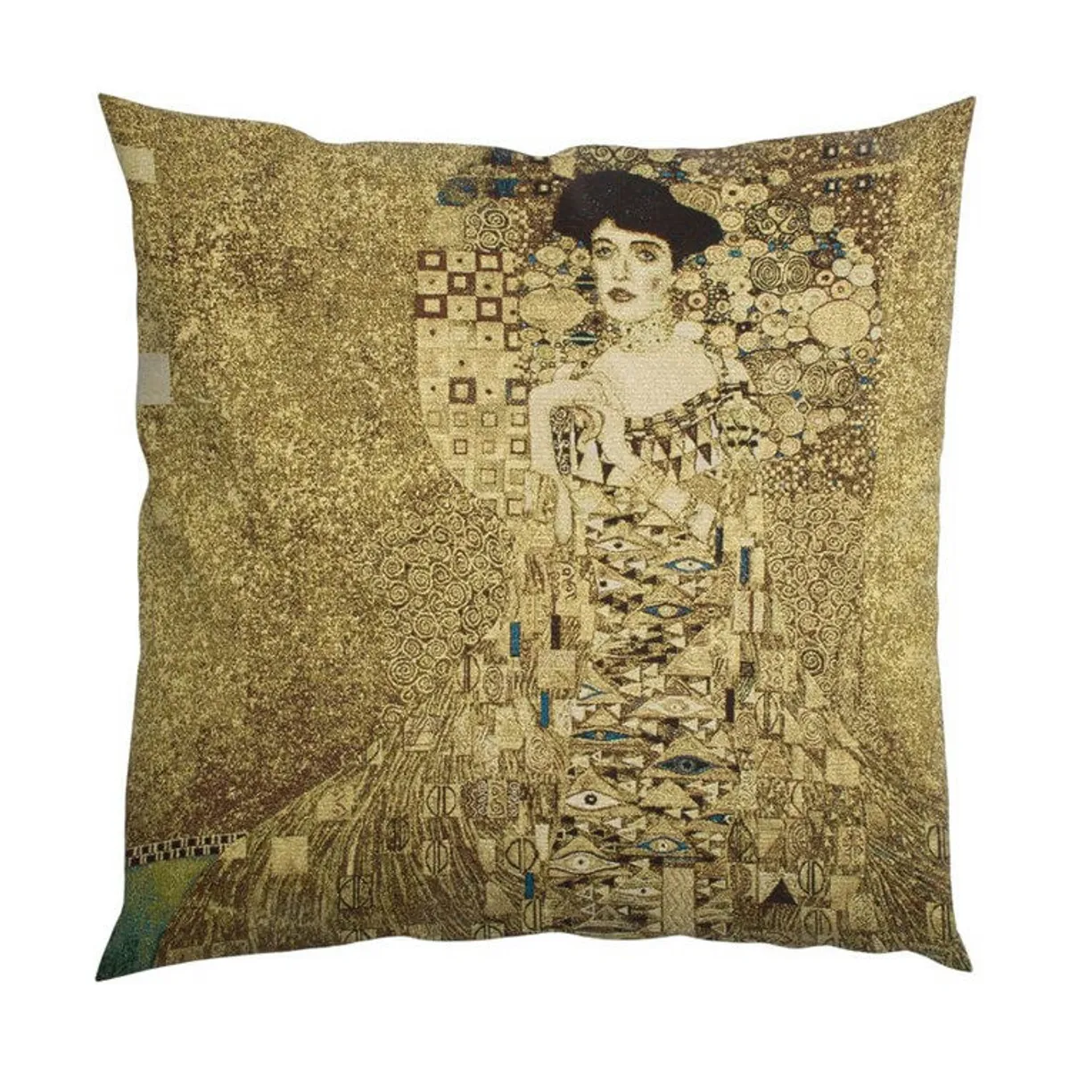 Poulin Design Gustav Klimt Pude - Kvinden I Guld