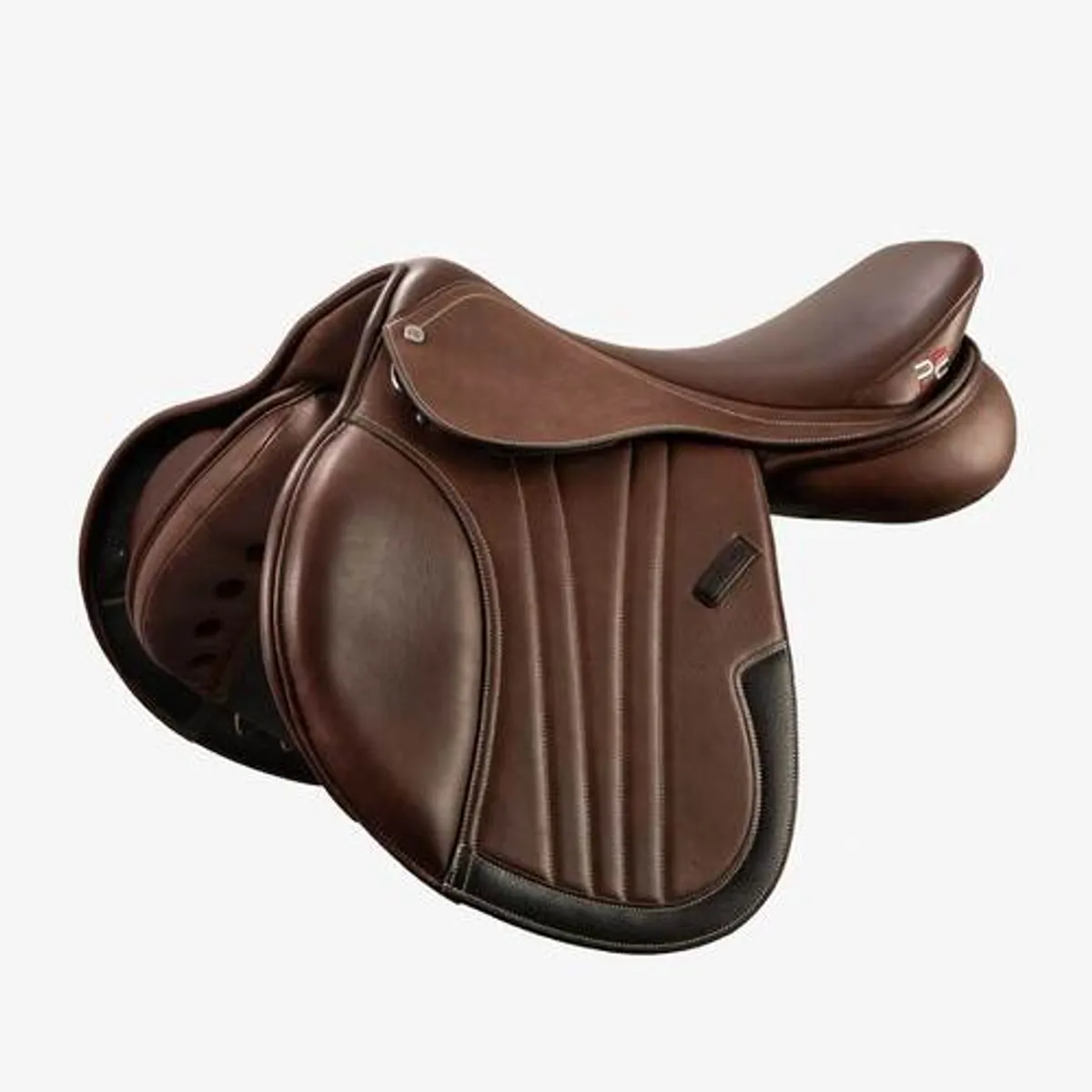 Premier Equine Chamonix Close Contact læder spring sadel - Brun - 17"