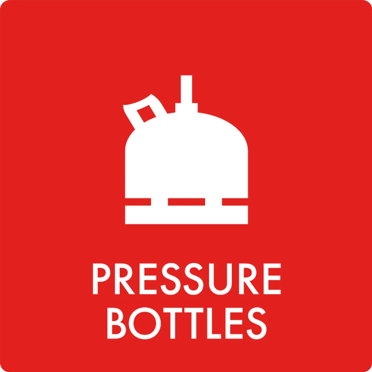 Pressure bottles Refleks alu. 240 x 240 mm