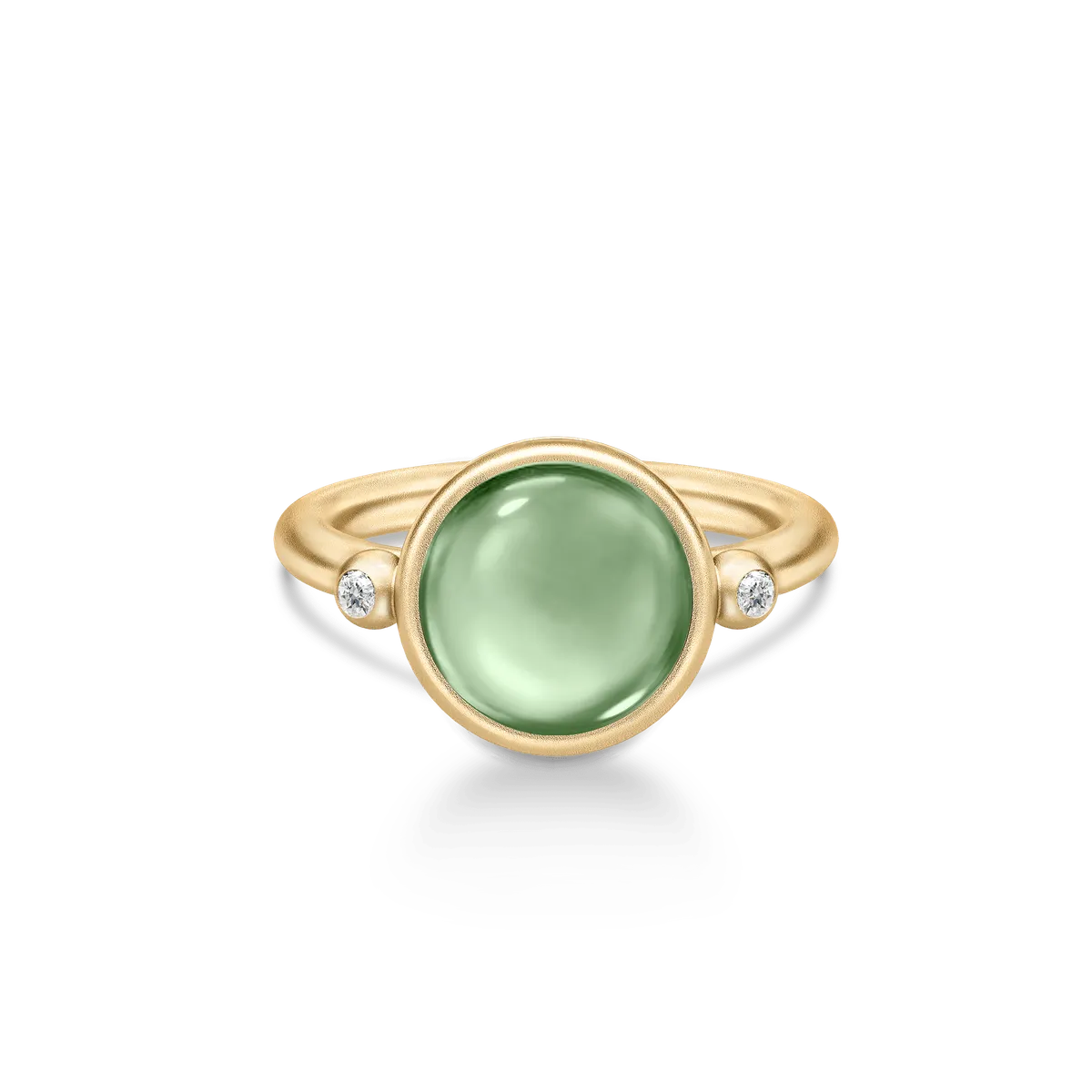 Prime Ring Green Amethyst