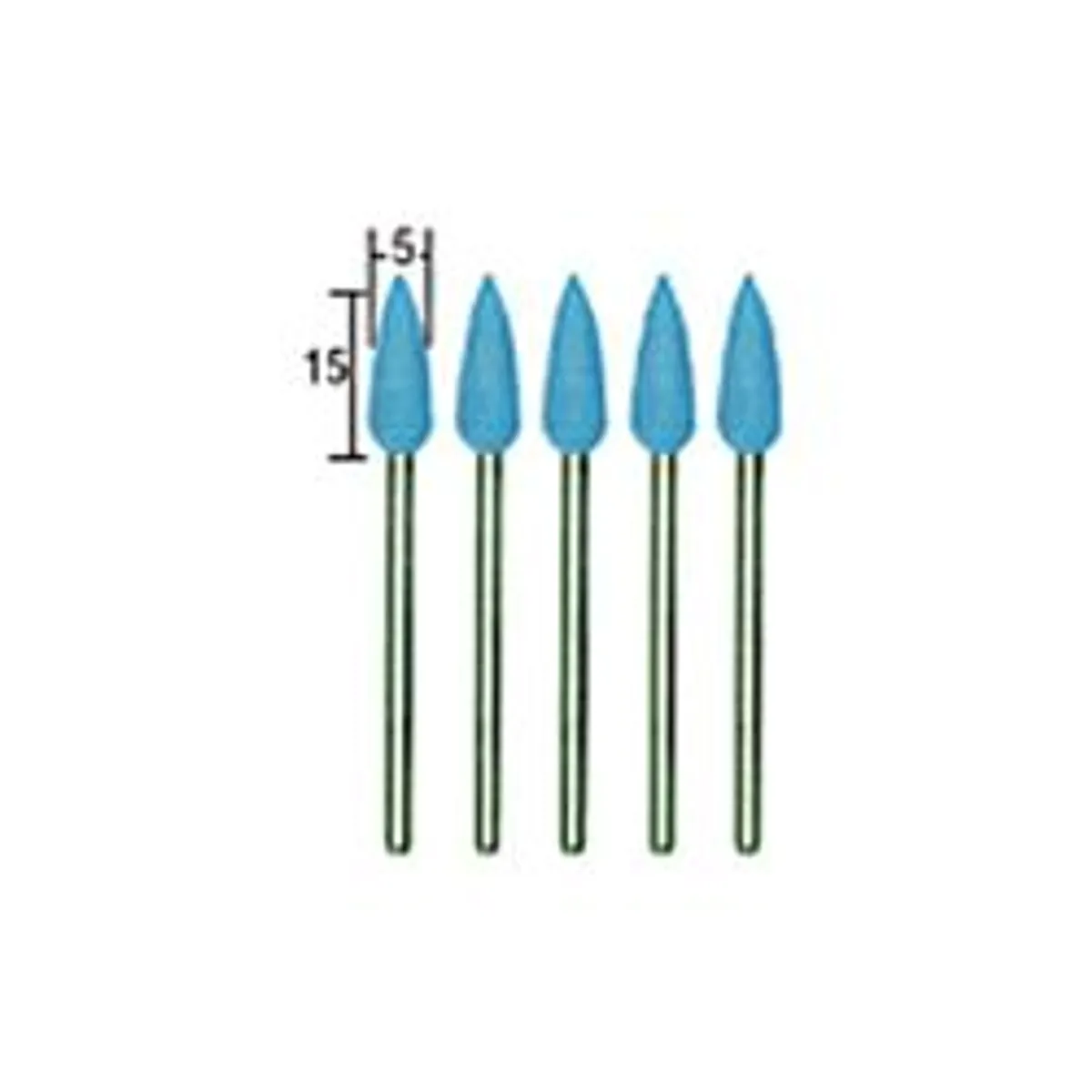 Proxxon Siliconepolere Projektil 5 Stk