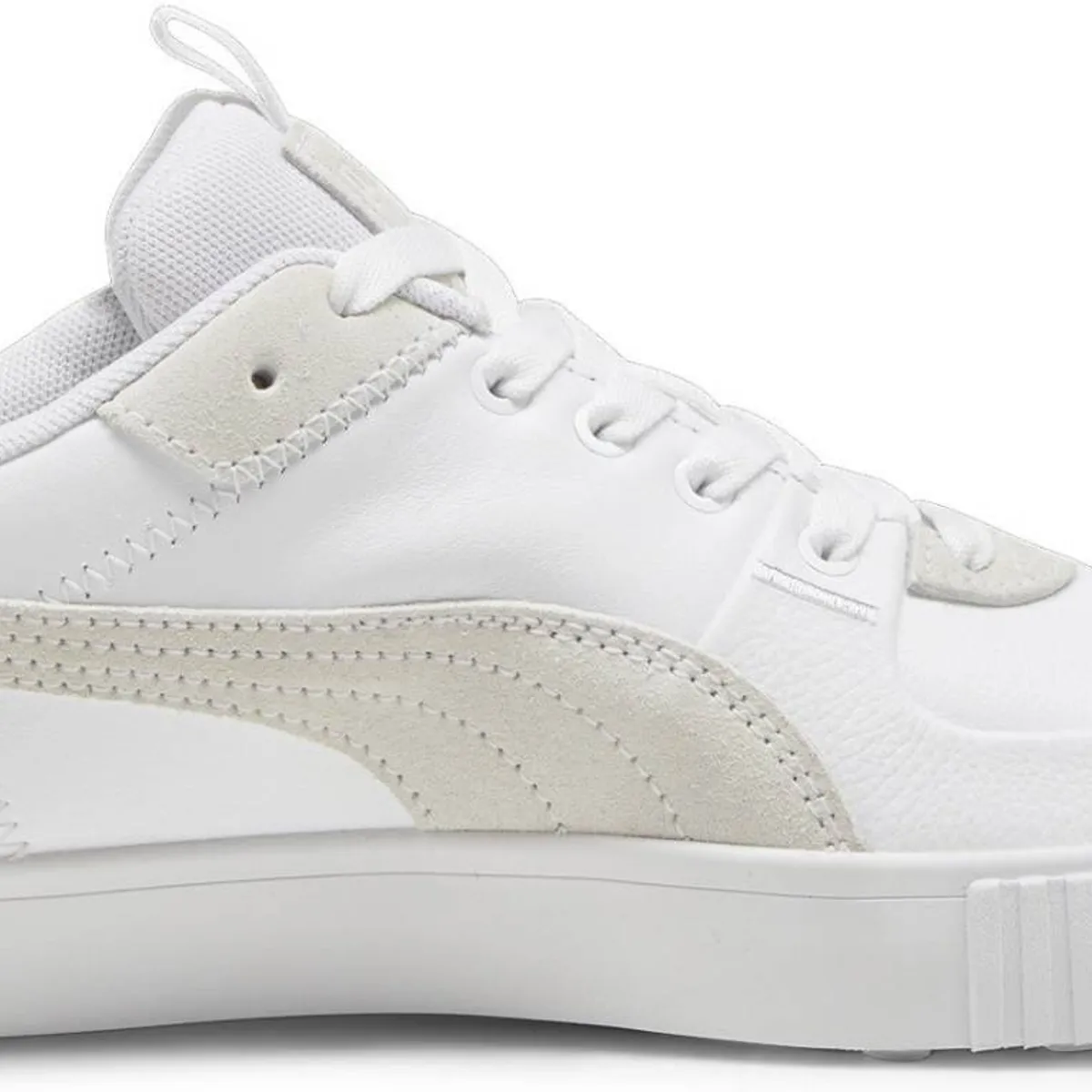 Puma Cali G Vandtætte Dame Golfsko Uden Spikes - Puma White - Str. 42 Normal