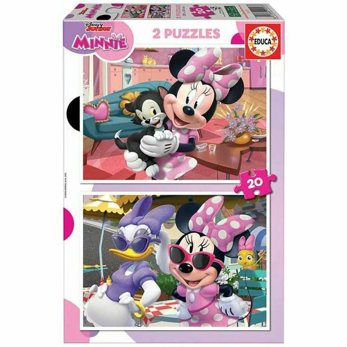 Puslespil Educa Minnie (2 x 20 stk)