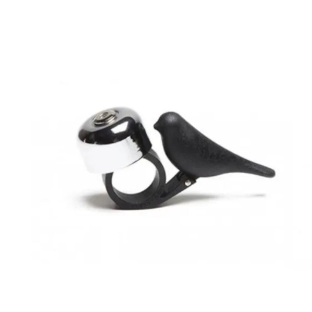 Qualy Bird Bike Bell, Sort