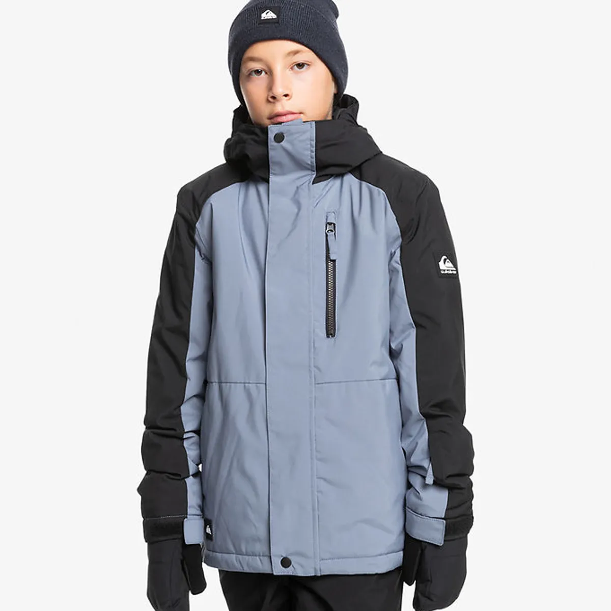 Quiksilver Vinterjakke - Mission Block Youth - Flint Stone