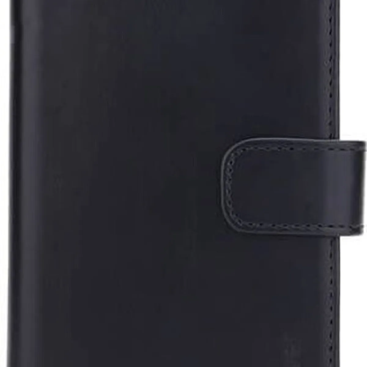 Radicover - Iphone 12 - Flip Cover - Læder - Sort