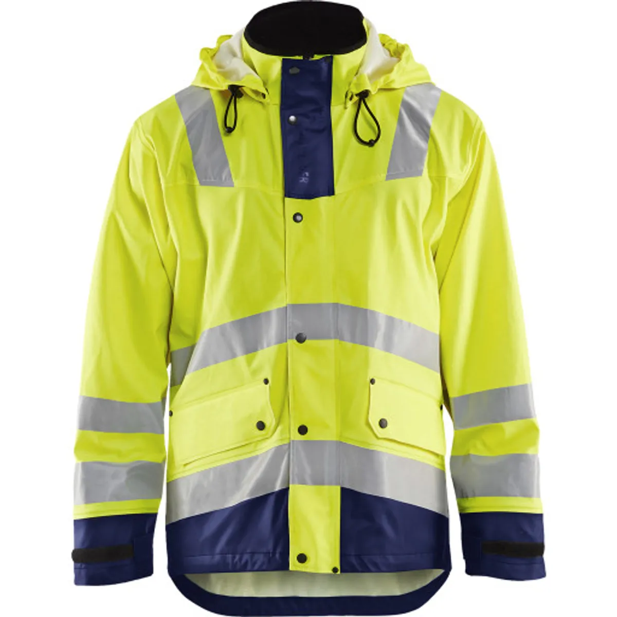 REGNJAKKE LEVEL 2 HIGH VIS GUL