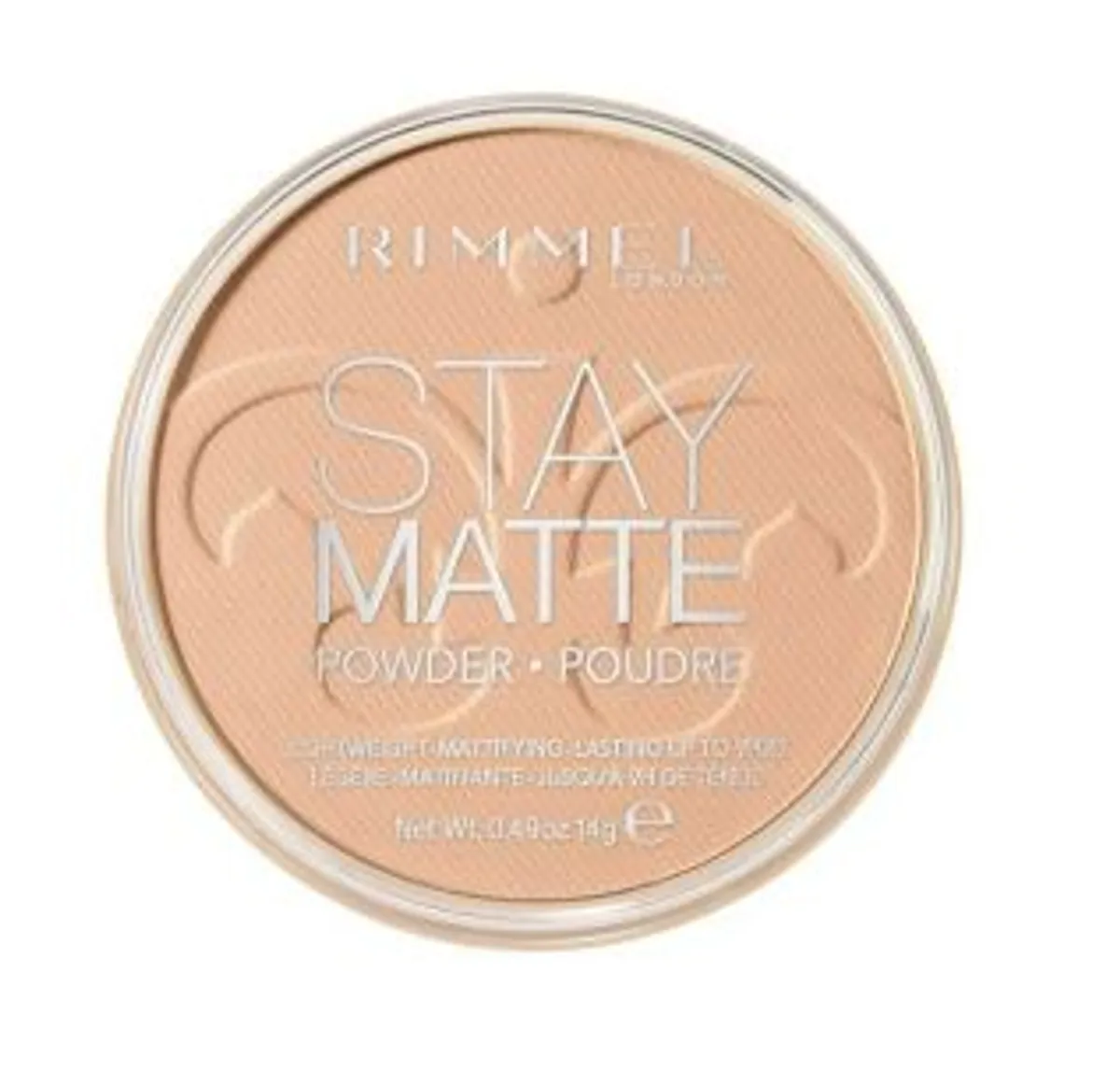 Rimmel Stay Matte Fast Pudder 005 silky beige 14g