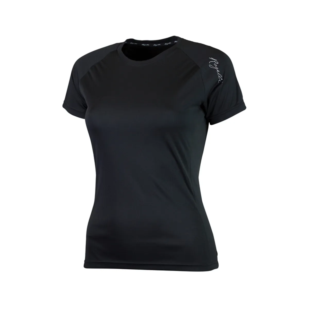 Rogelli Basic - Sports t-shirt - Dame - Sort - Str. XS