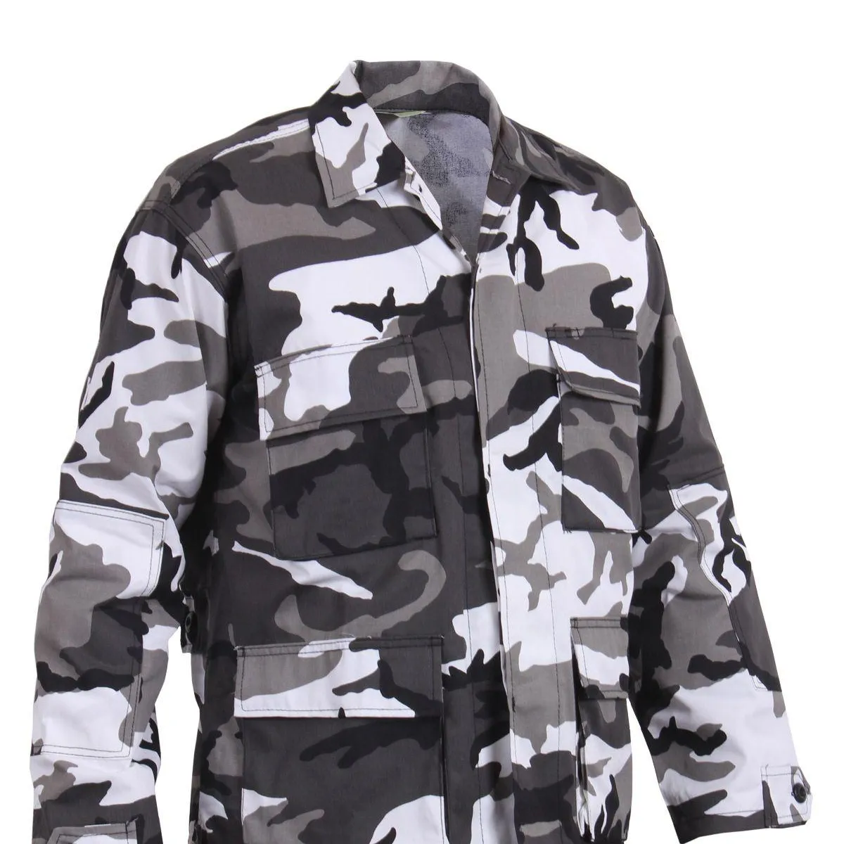 Rothco Langærmet BDU Skjorte Urban Camouflage