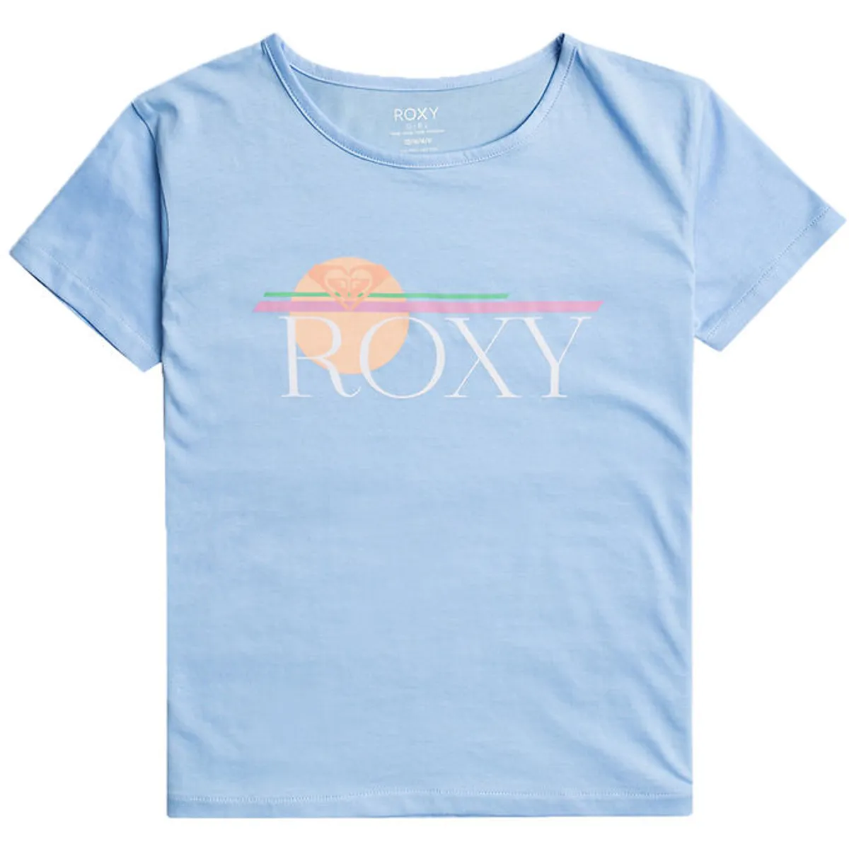 Roxy T-shirt - Day And Night - Bel Air Blue