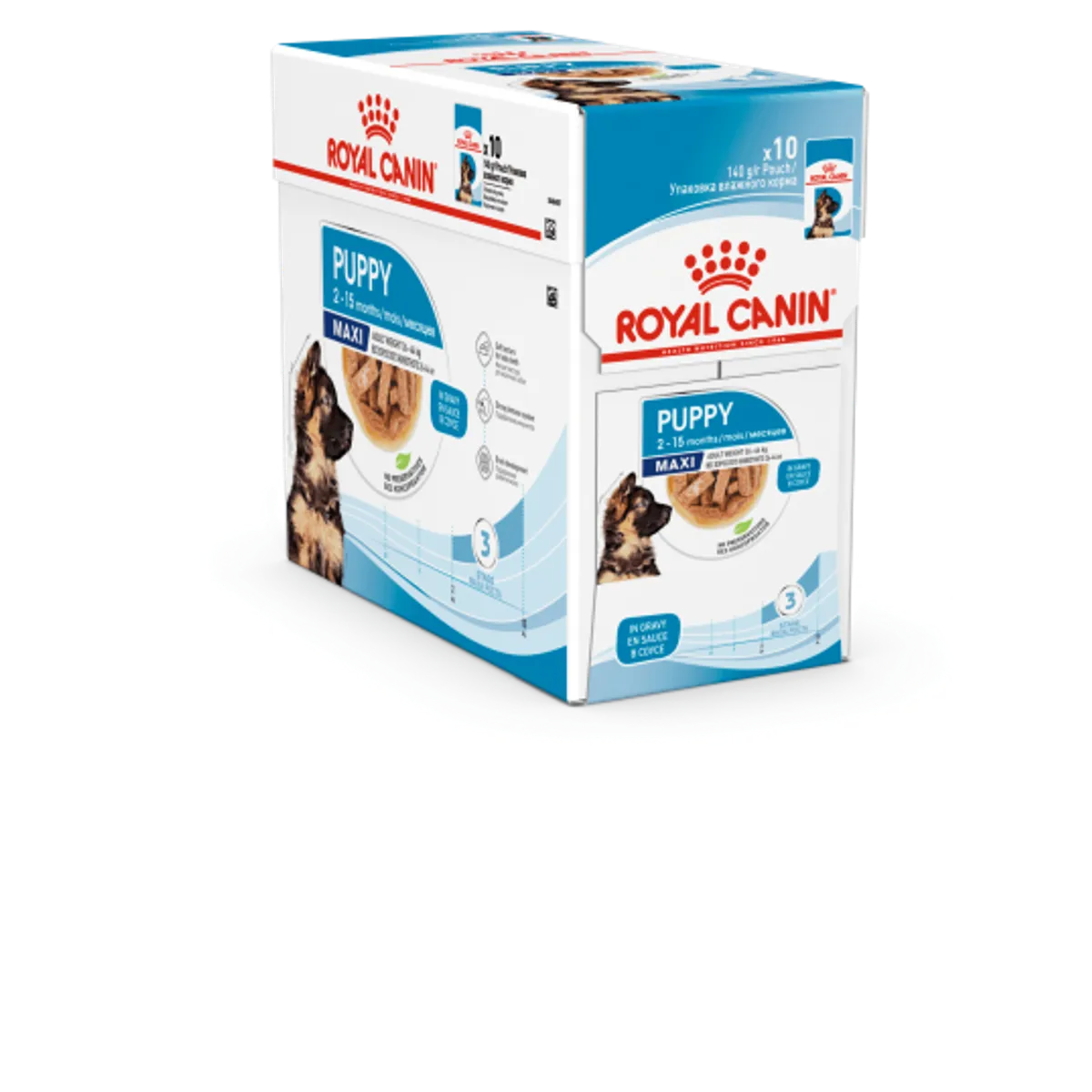 Royal Canin Puppy vådfoder, 10 poser