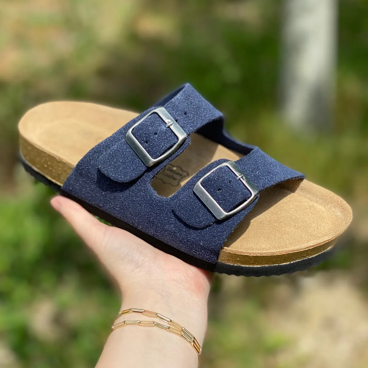 Rugged Gear Bio Sandaler | Navy 39