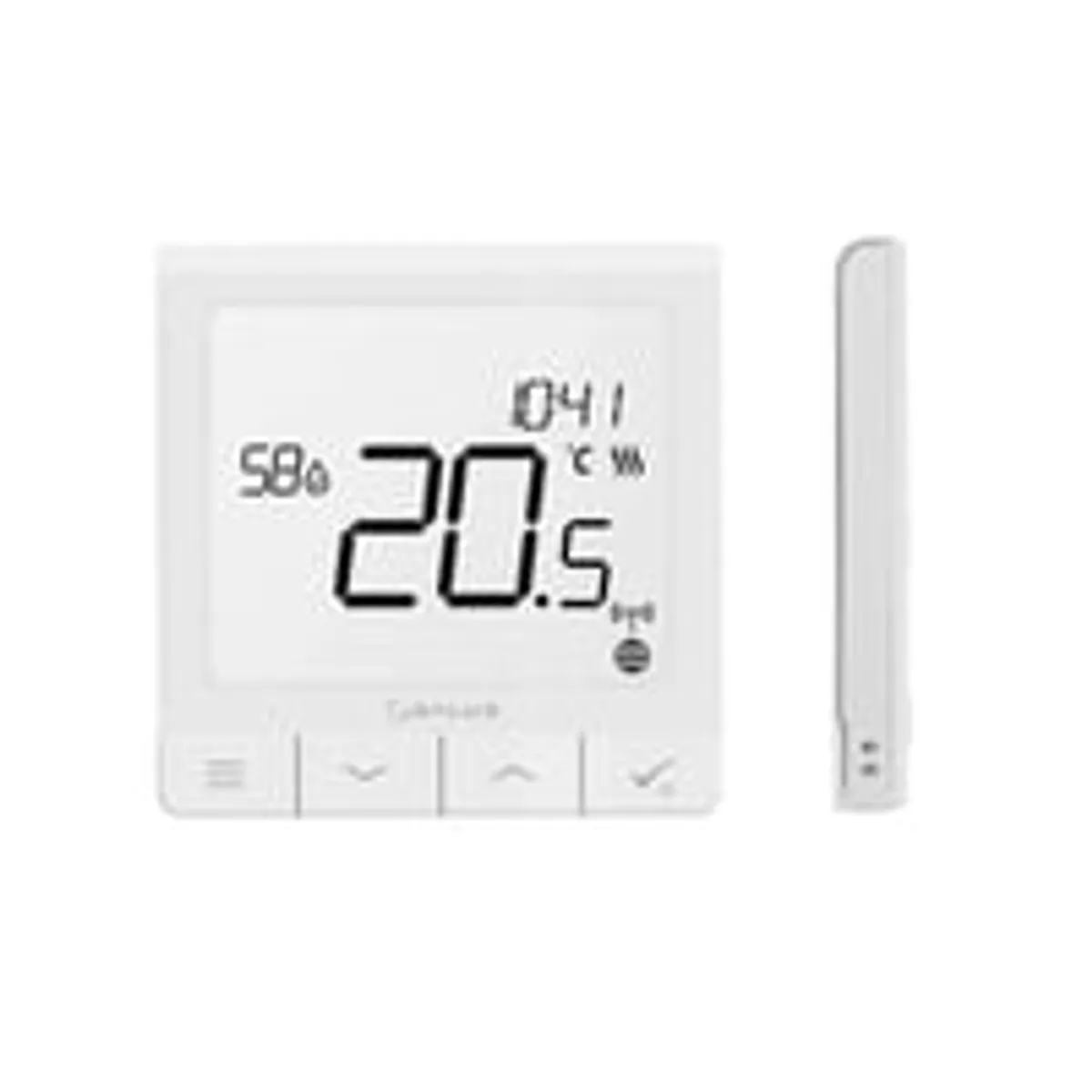 Salus SQ610 Quantum rumtermostat til Smart Home, Zigbee, batteri