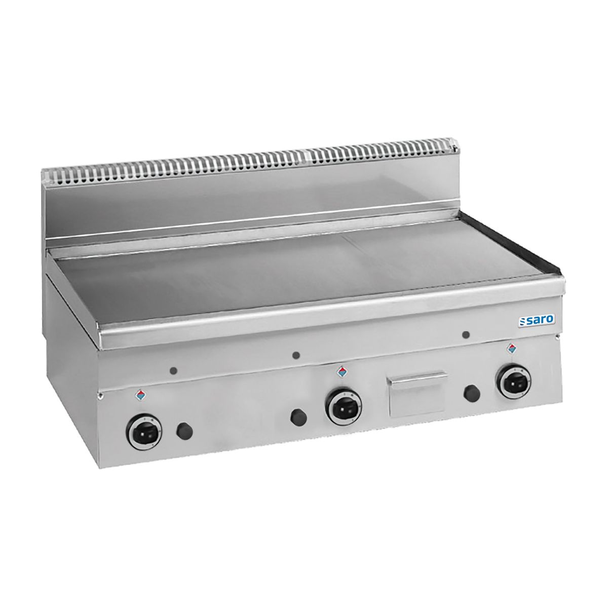 SARO Gasgrillplade Glat 1000x600 Model GFT106L