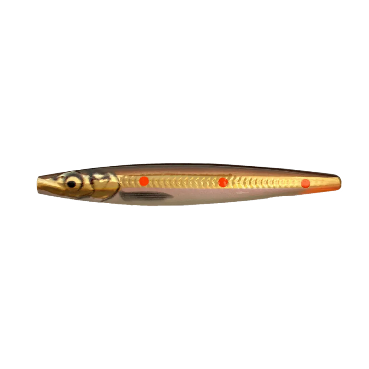 Savage Gear LT Zerling Gennemløbsblink 9cm 12g SINKING COPPER RED DOTS