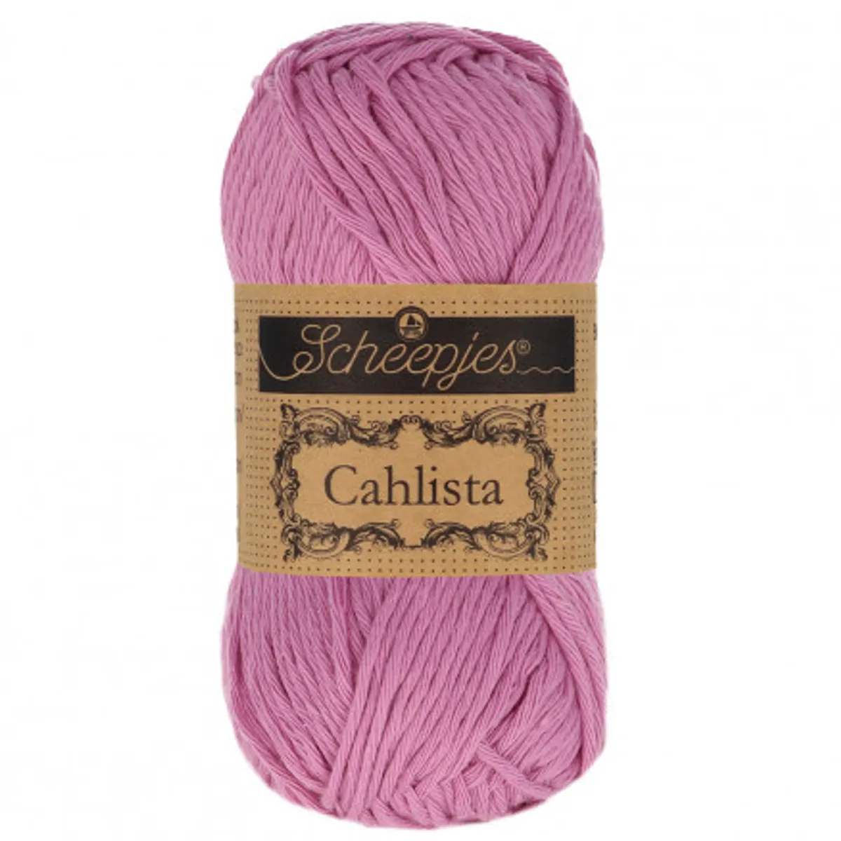 Scheepjes Cahlista Yarn Unicolor 398 Colonial Rose