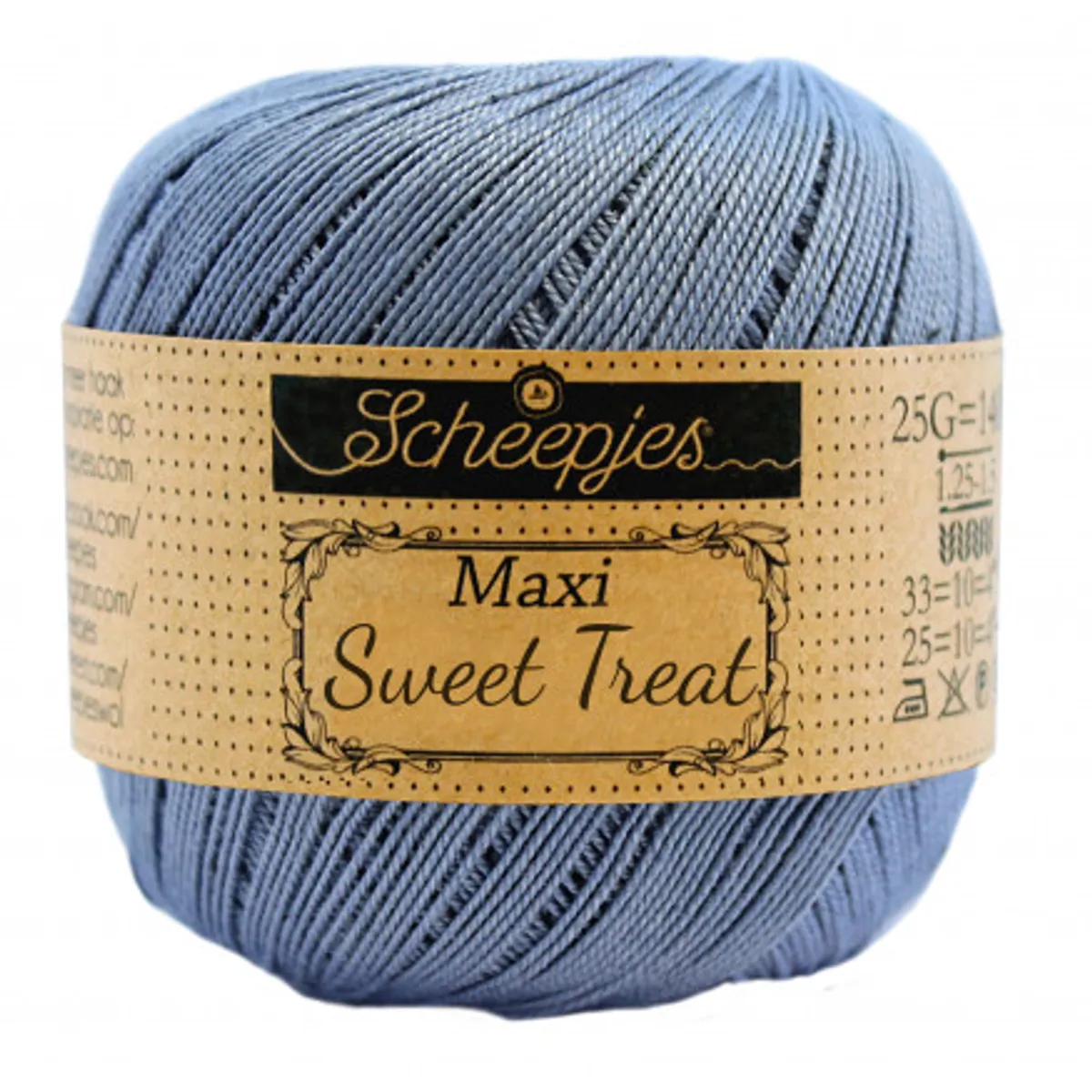 Scheepjes Maxi Sweet Treat Garn Unicolor 247 Bluebird