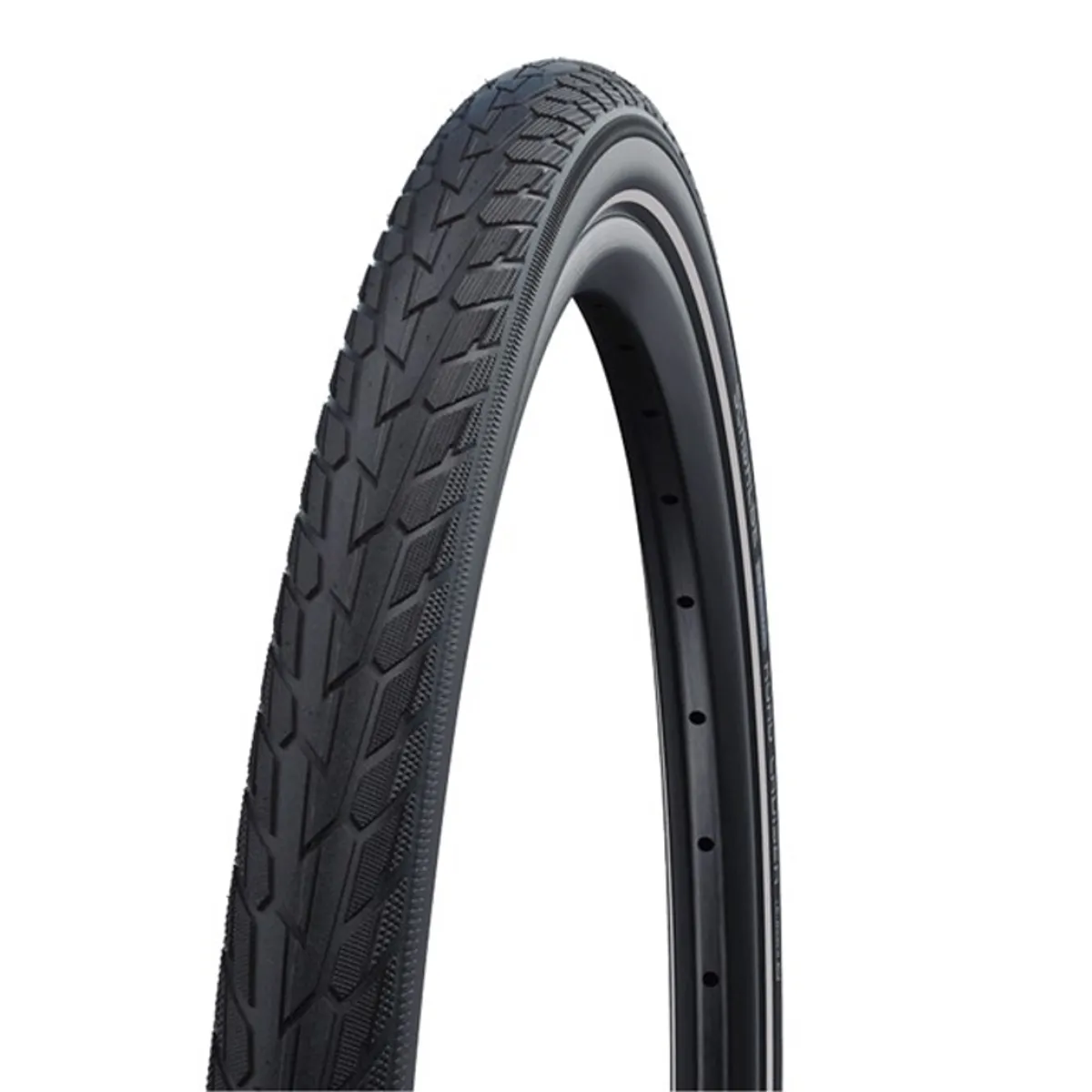 Schwalbe Road Cruiser - K-Guard Tråddæk - 700 x 40c (42-622) - Sort refleks