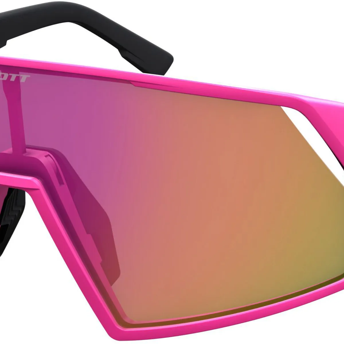 Scott Pro Shield Cykelbrille - Acid Pink / Pink Chrome