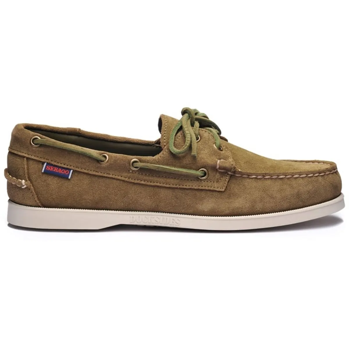 Sebago Sejlersko Portland Flesh Out Green Military_47