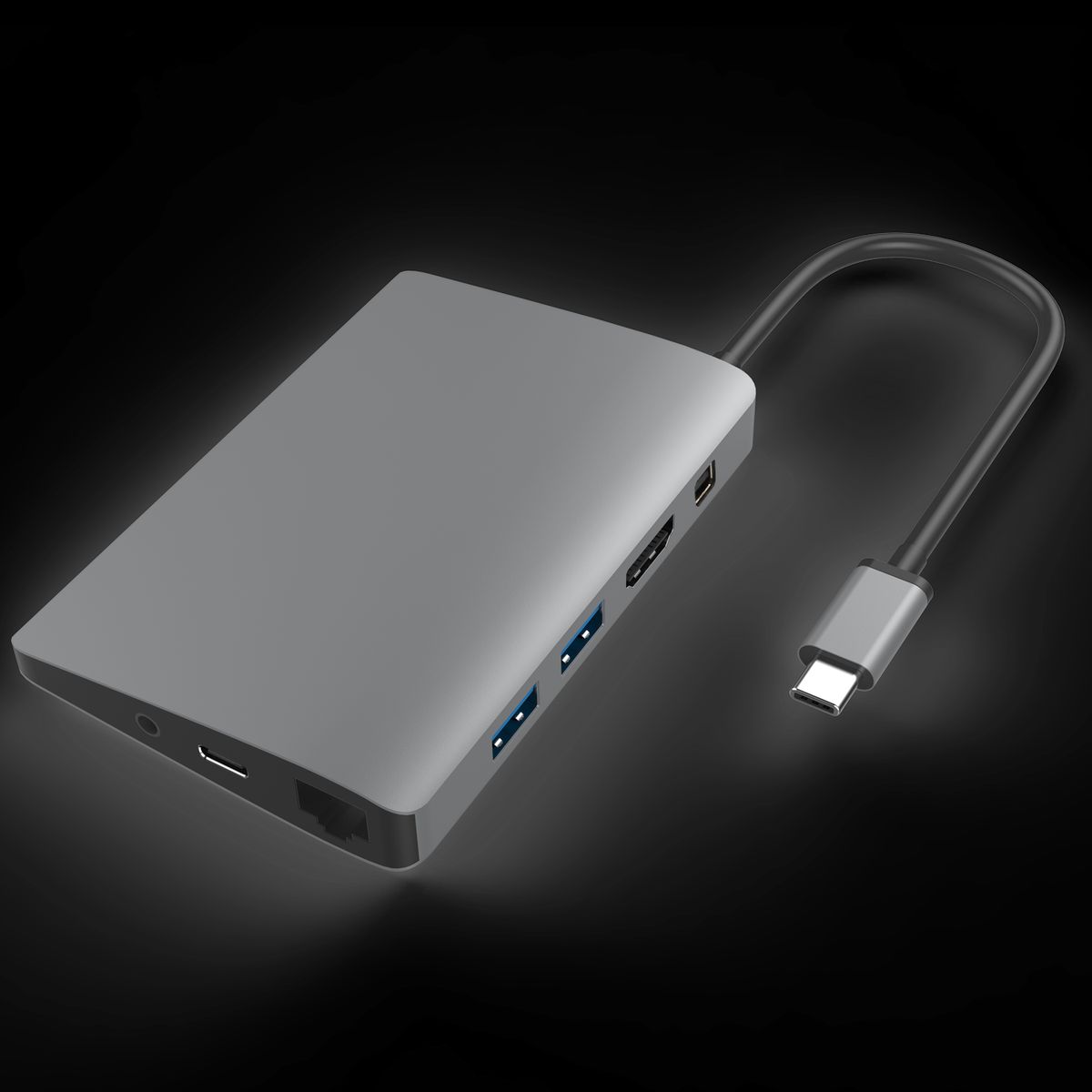 SERO USB-C pro Multi adapter 9-i-1