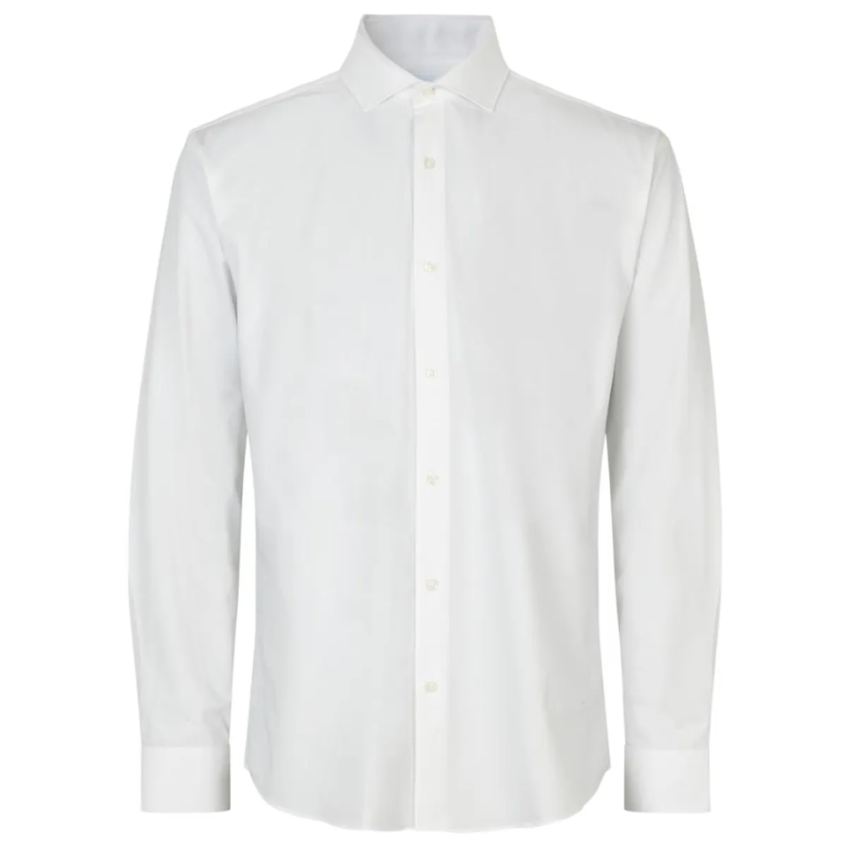 Seven Seas Hybrid Skjorte Modern Fit S50 White_39/40-m