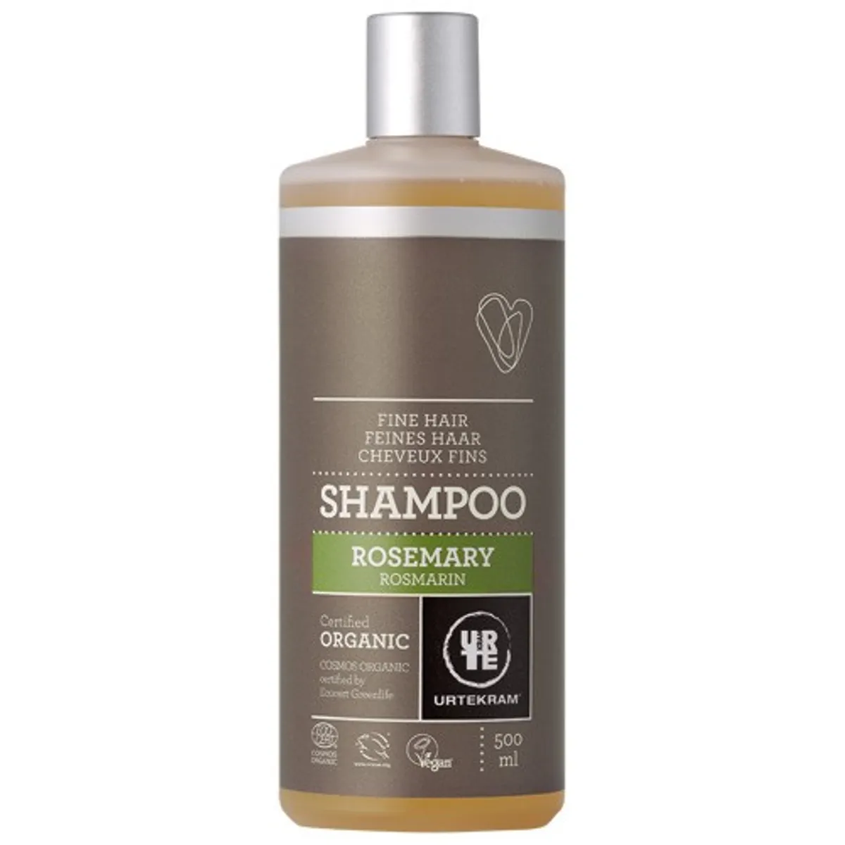 Shampoo Rosemary Økologisk - 500 ml - Urtekram