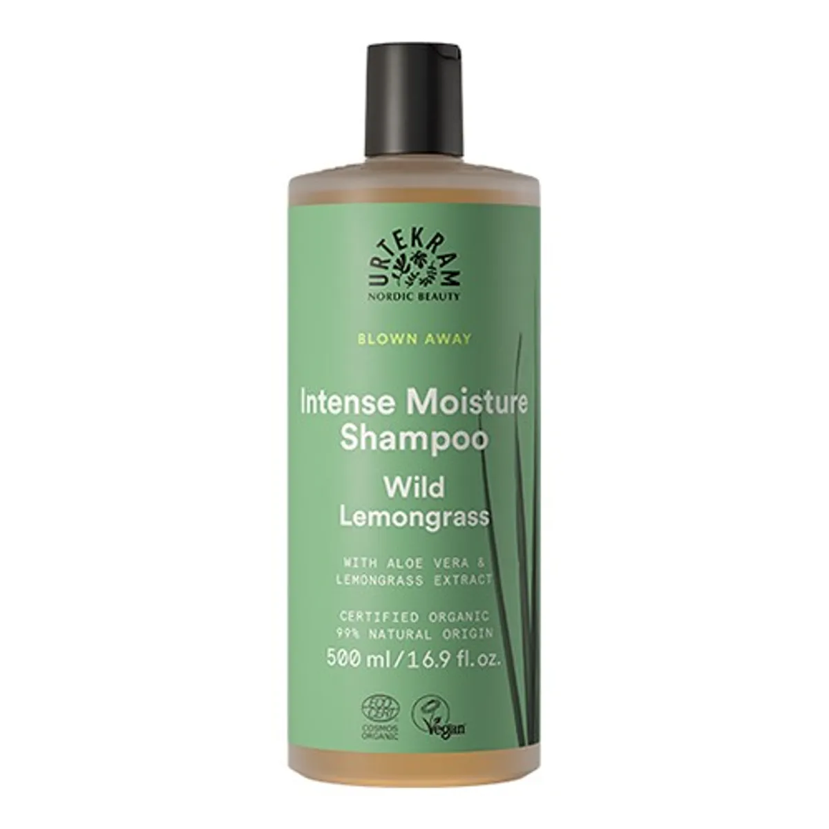 Shampoo Wild Lemongrass t. normalt hår - 500 ml - Urtekram Body Care