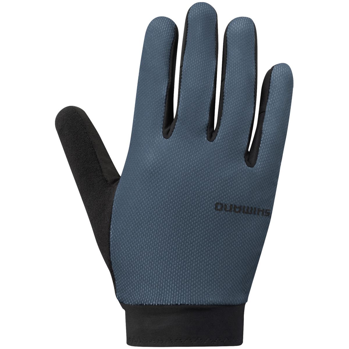 Shimano Explorer Full Finger Gloves - Blue Gray