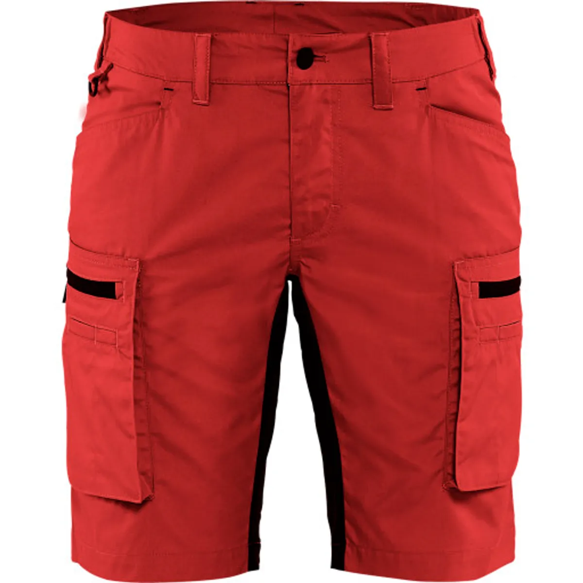 SHORTS 71491845, RØD/SORT, 34